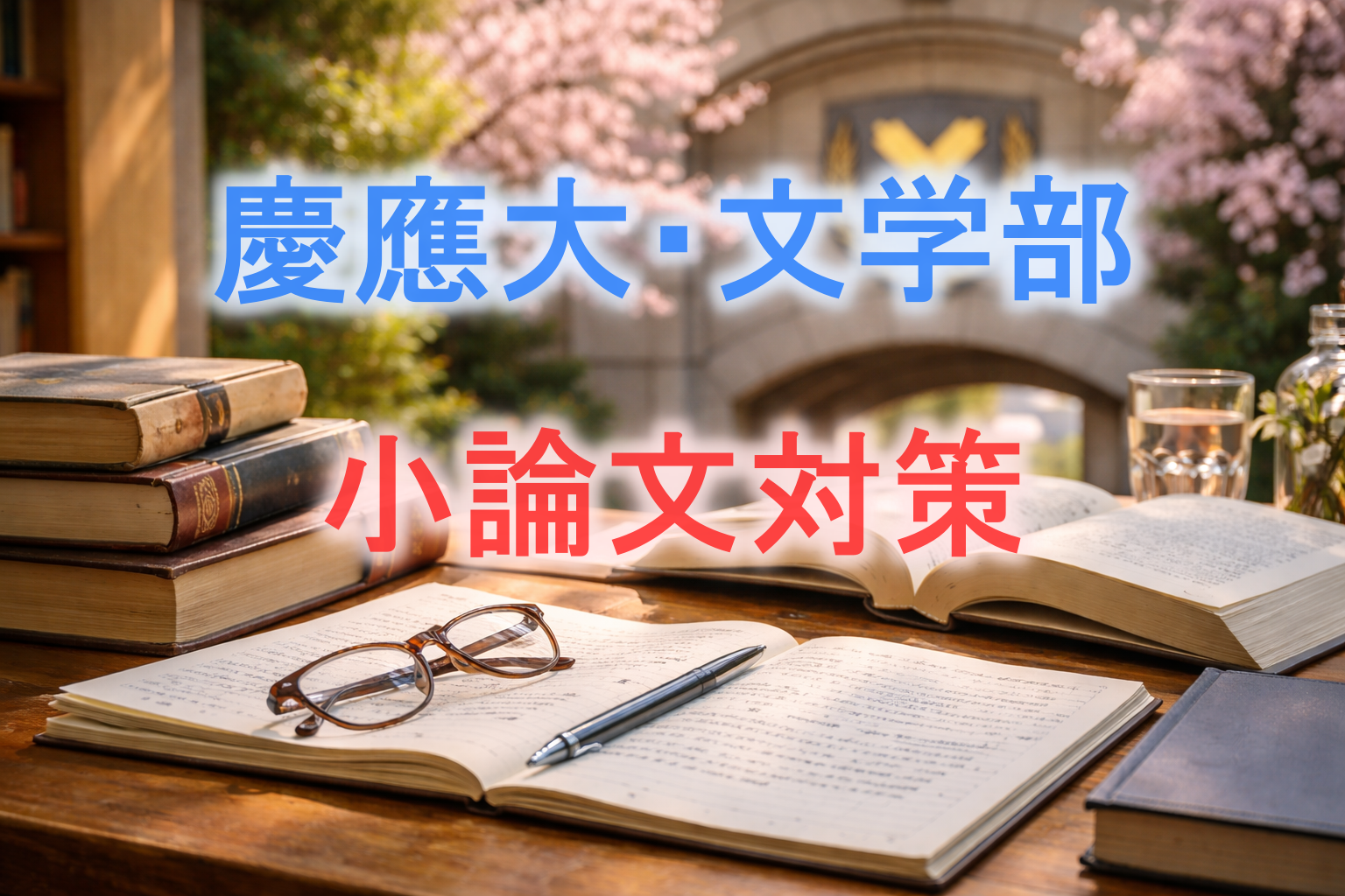 慶應大・文学部の小論文対策｜出題傾向と書き方を解説